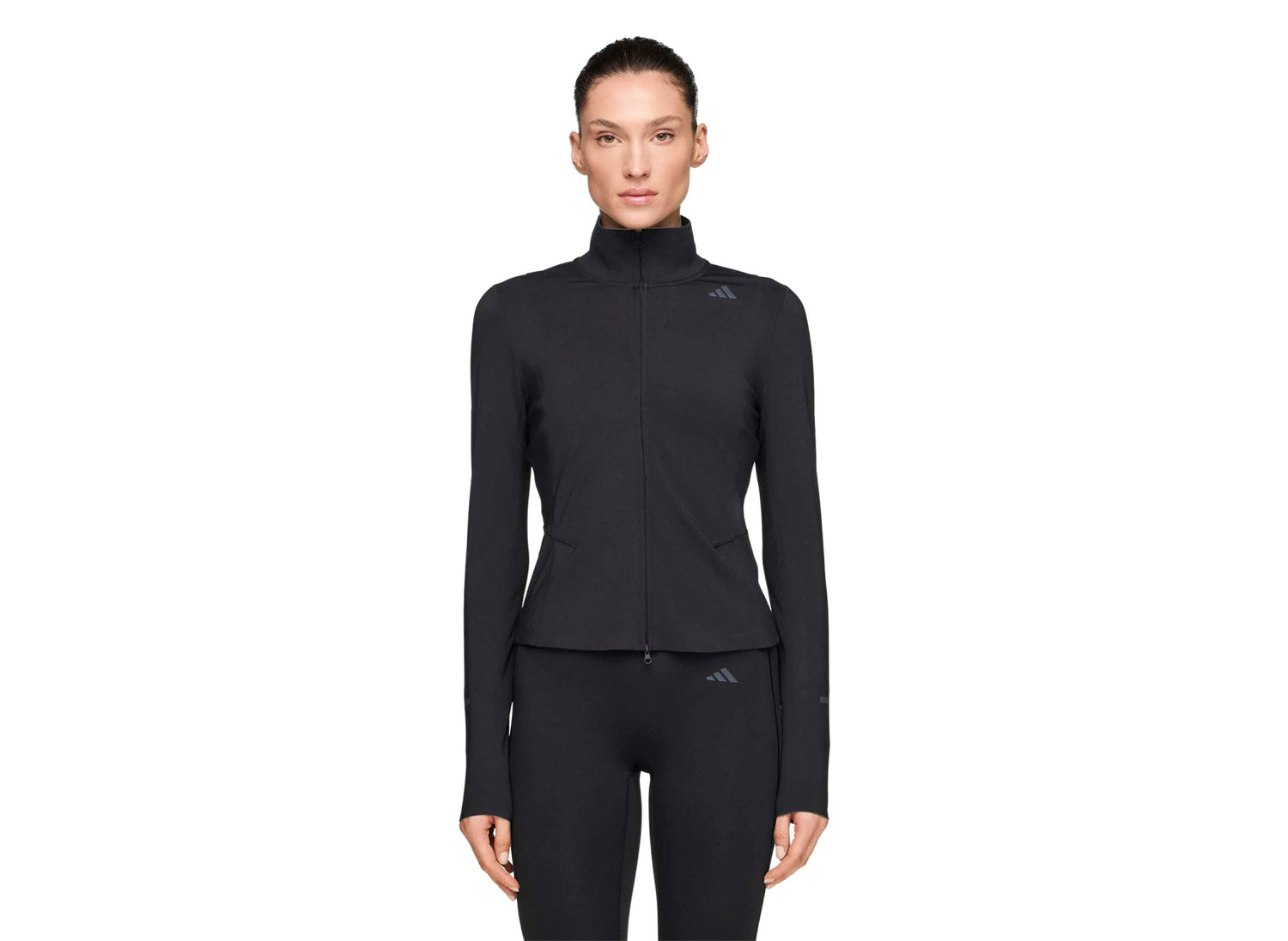 Women's Adidas x Entire Studios Training Mid Layer in Black — view 4