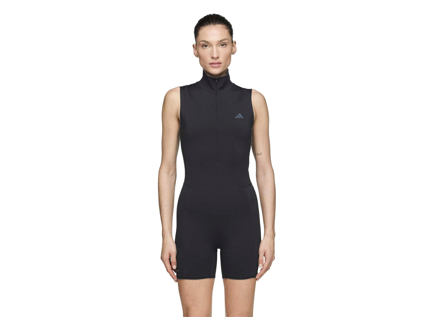 Women's Adidas x Entire Studios Training Onesie in Black — view 4