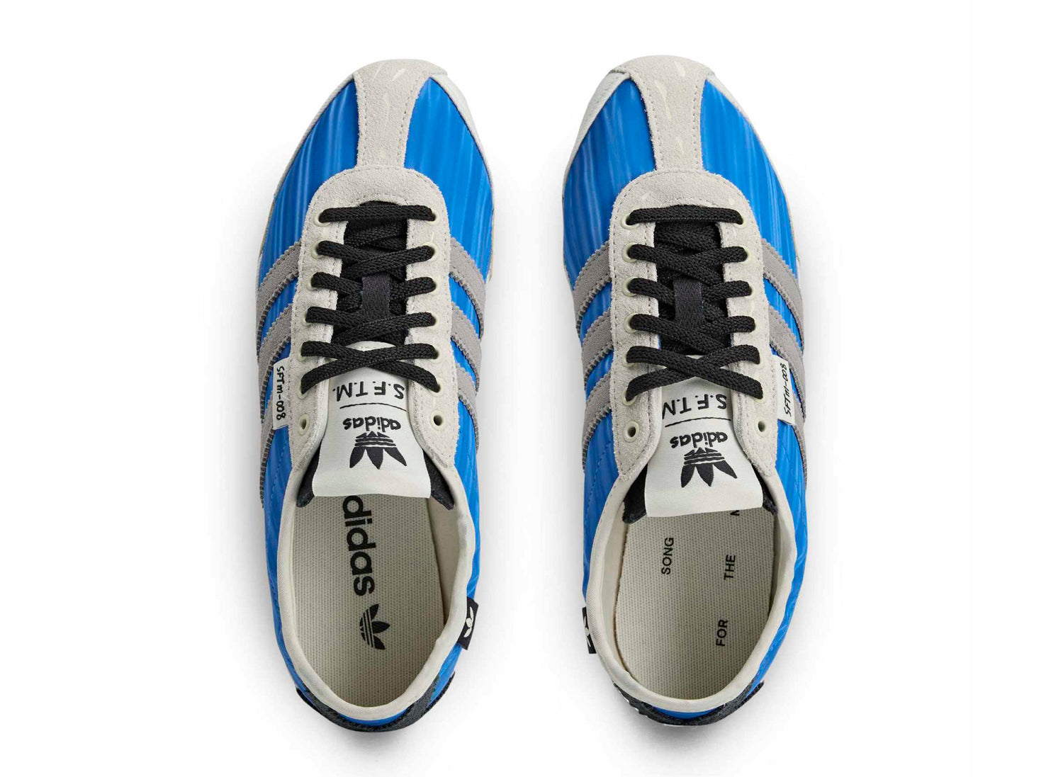 Women's Adidas x Song for the Mute Tokyo in Bluebird / Solid Grey — view 4