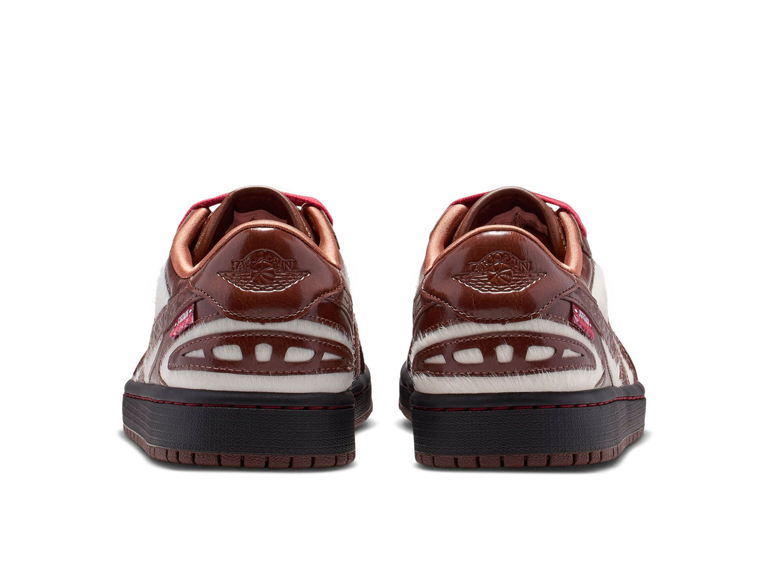 Women's Air Jordan 1 Low Lunar New Year "Method of Make" V3 in Light Chocolate — view 2