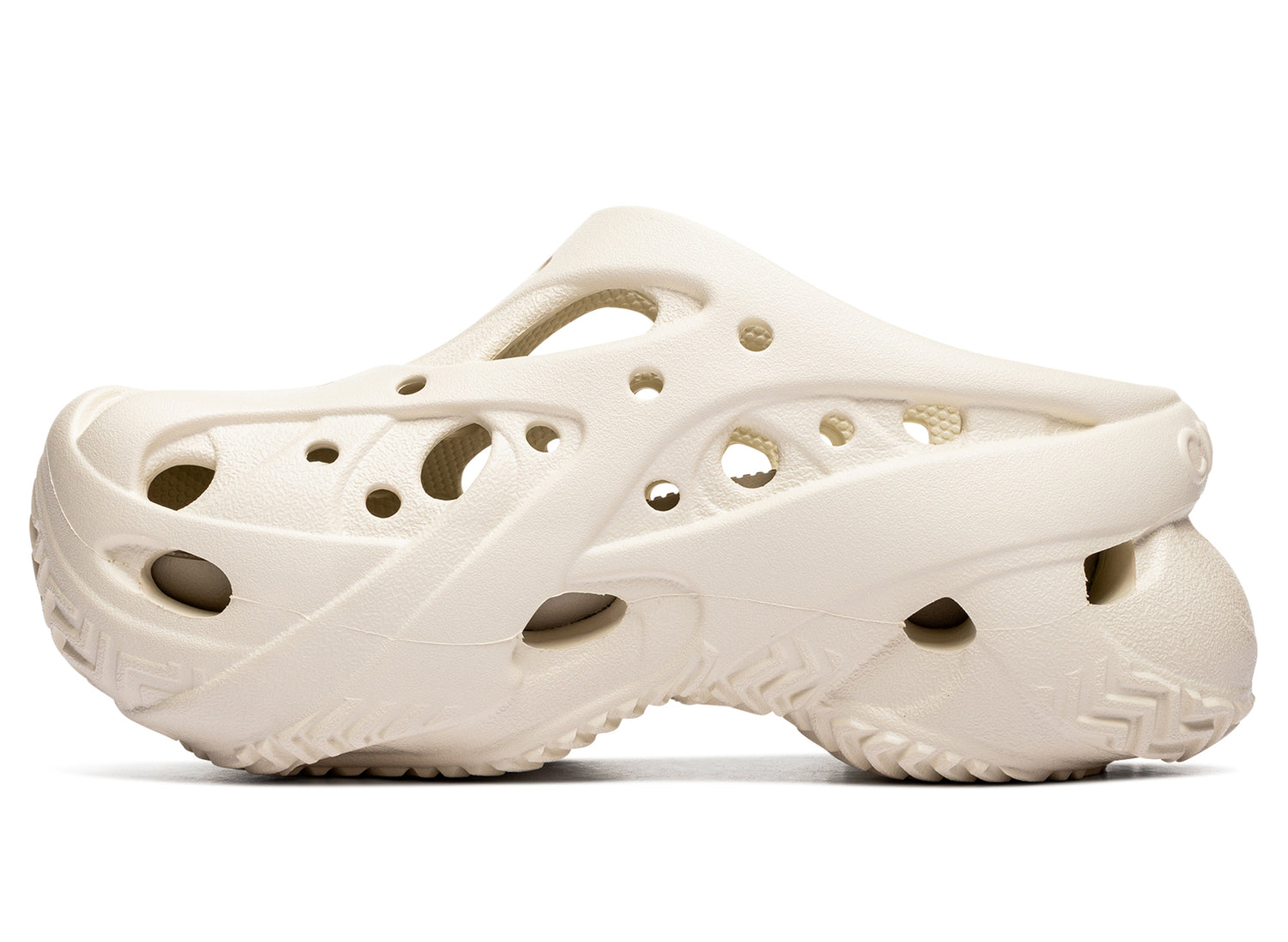 Women's Crocs Caged Clog in Summit White — view 3