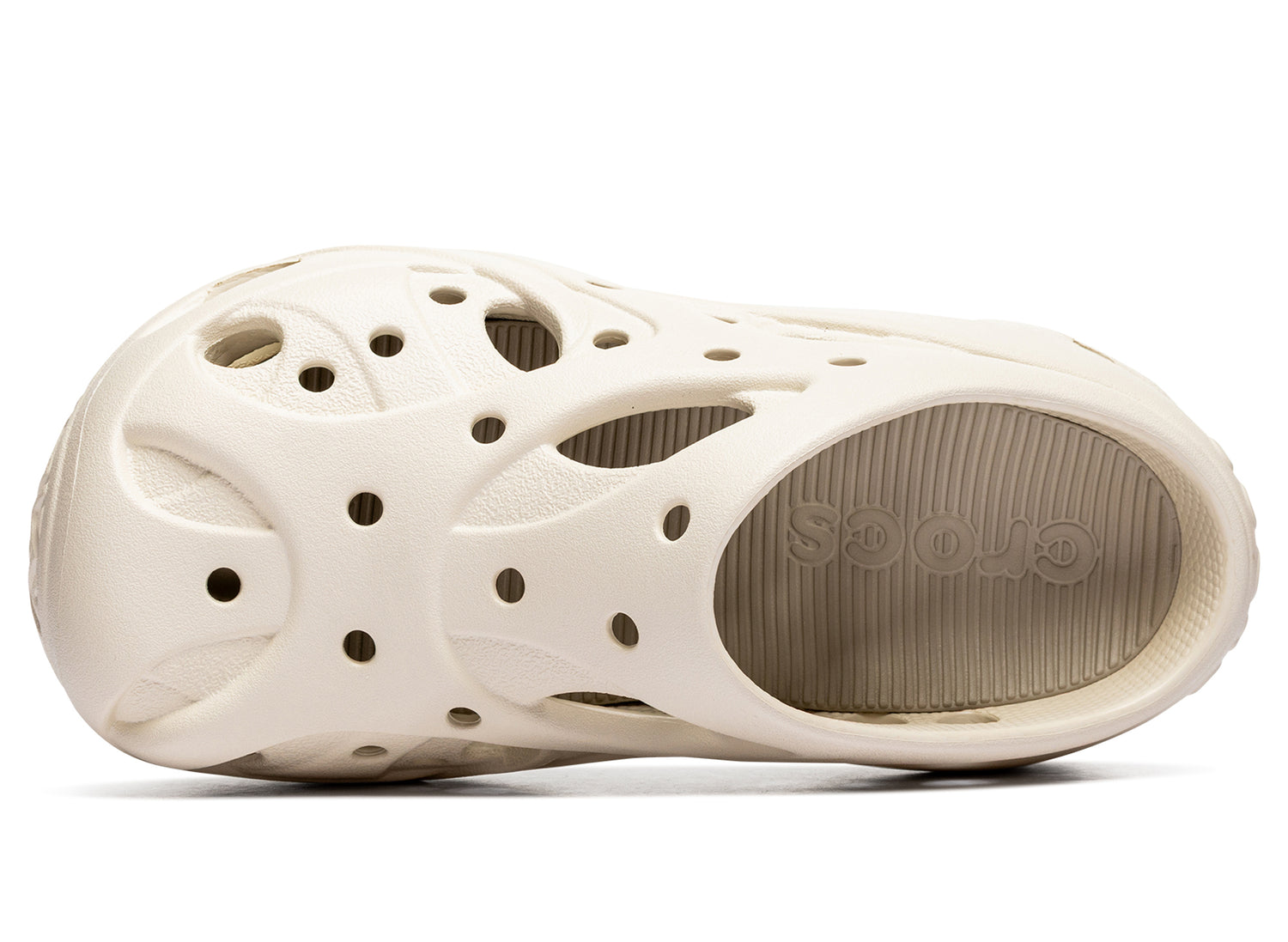 Women's Crocs Caged Clog in Summit White — view 4