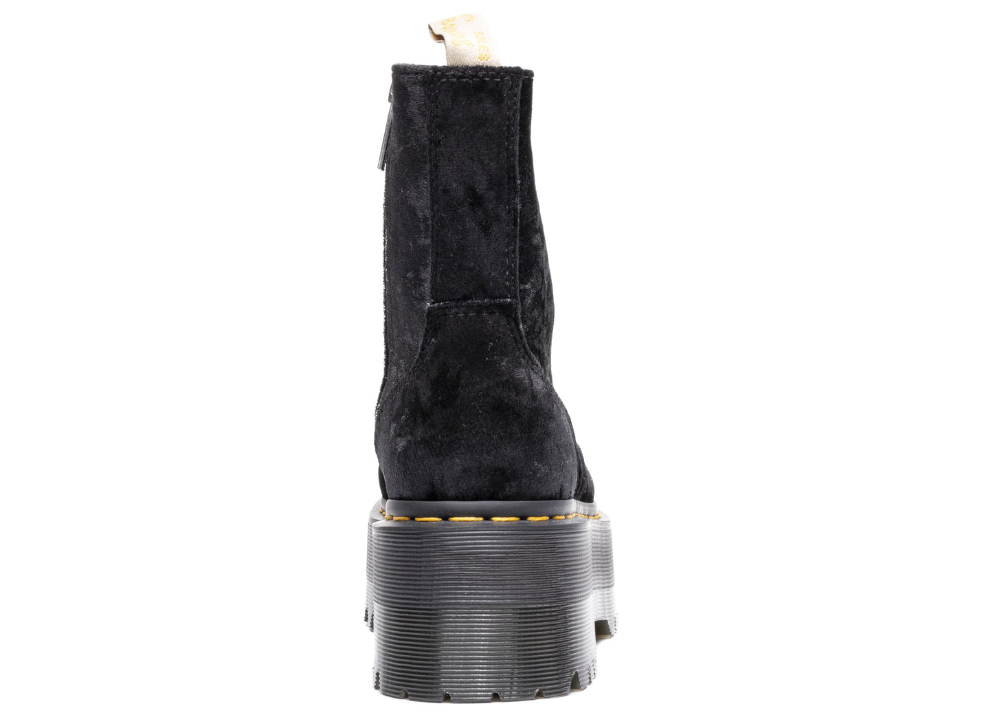Women's Dr. Martens Vegan Boot Max Crushed Velvet Platforms - view 2