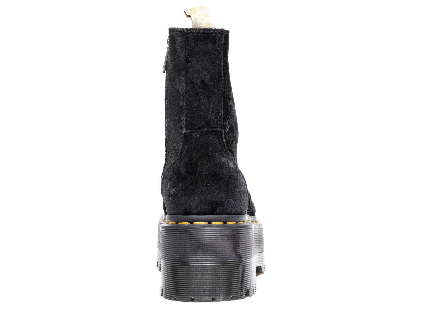 Women's Dr. Martens Vegan Boot Max Crushed Velvet Platforms - view 2