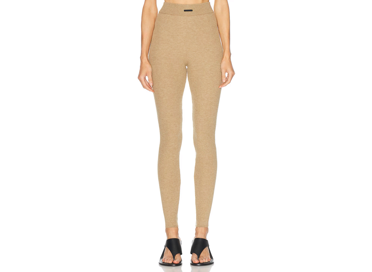 Women's Fear of God Essentials Rib Knit Legging 'Dune'