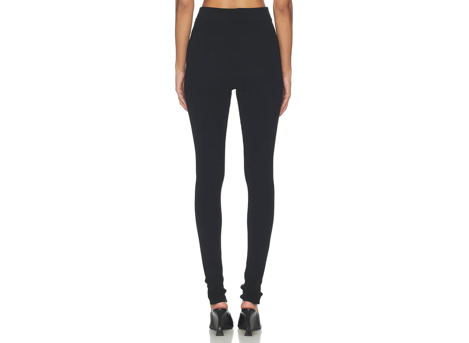 Women's Fear of God Essentials Rib Knit Legging 'Vintage Black' — view 2