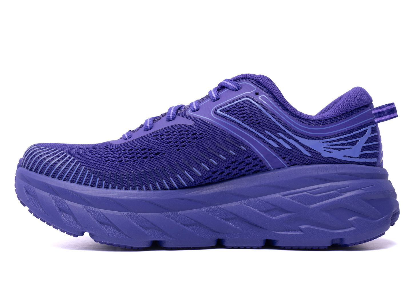 Women's Hoka Bondi 7 'Cosmic Purple' — view 3