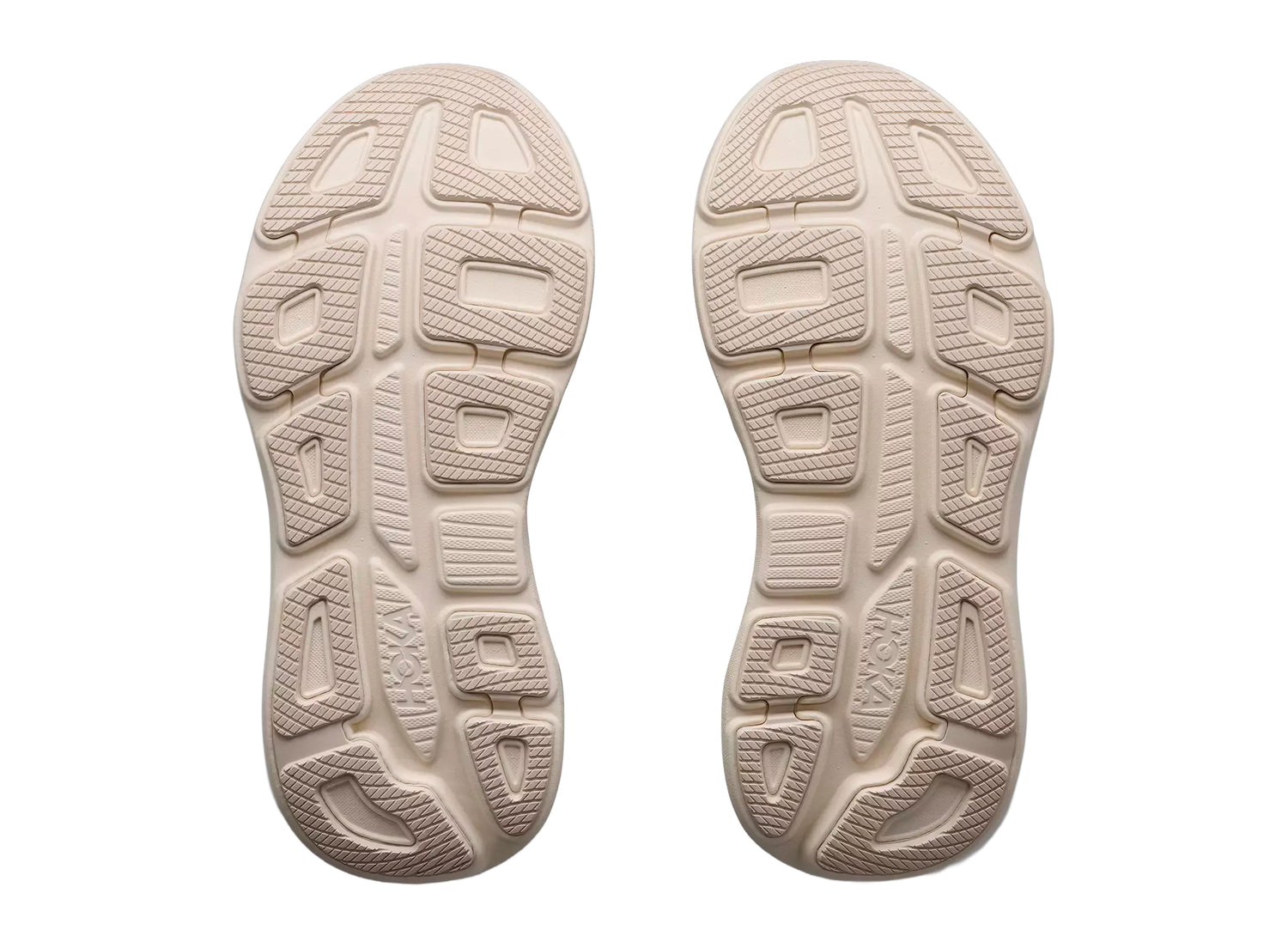 Women's Hoka Bondi 9 in Alabaster / Mineral Blue - view 5