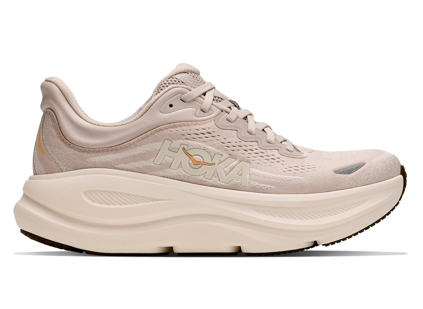 Women's Hoka Bondi 9 'River Rock Grey / Alabaster'