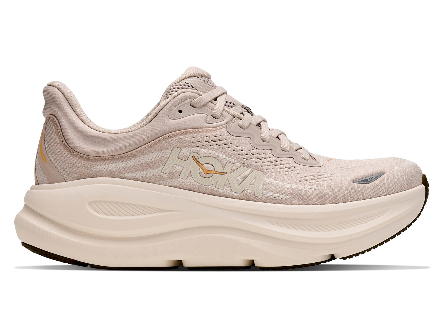 Women's Hoka Bondi 9 'River Rock Grey / Alabaster'