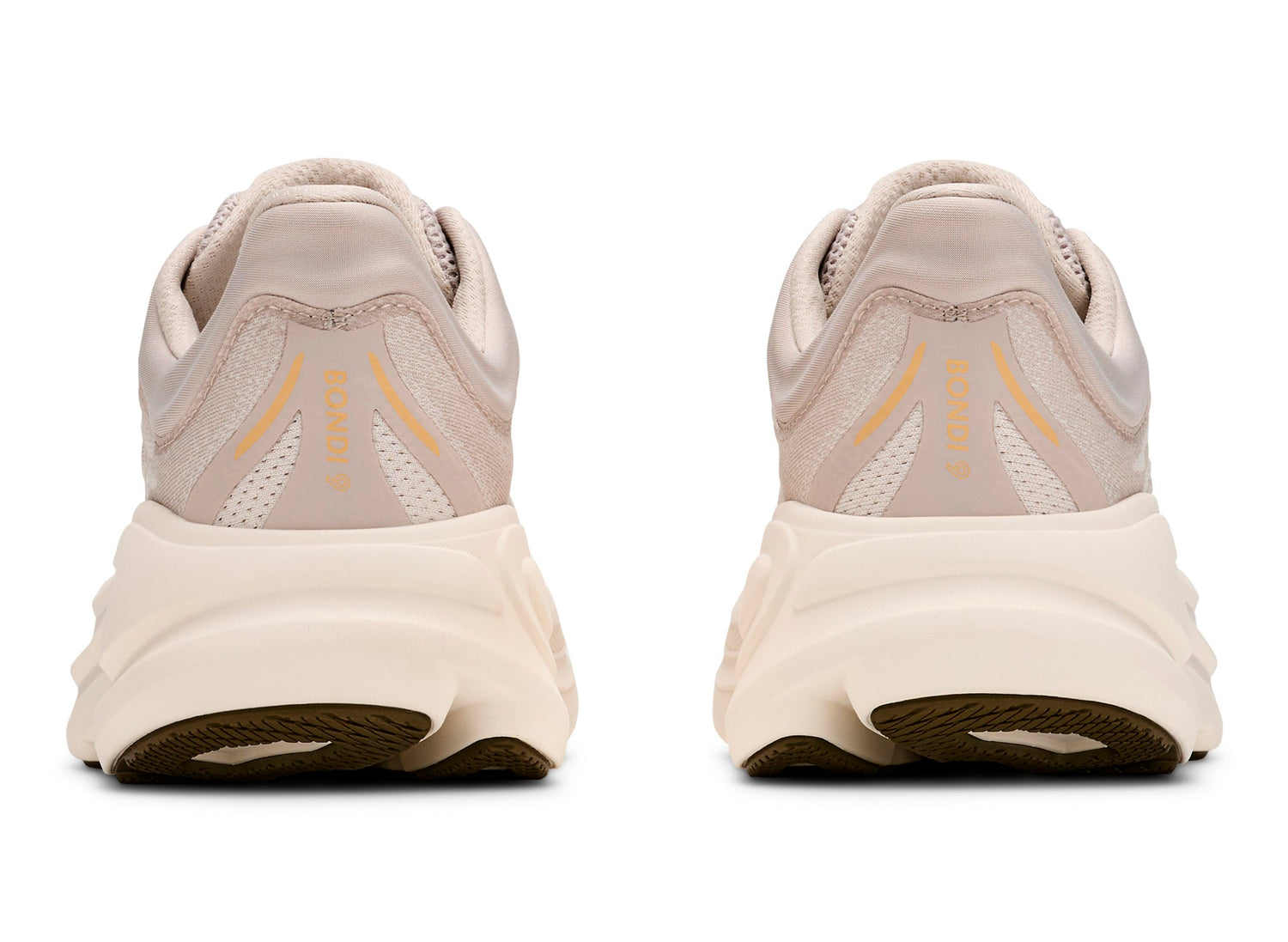Women's Hoka Bondi 9 'River Rock Grey / Alabaster' — view 2