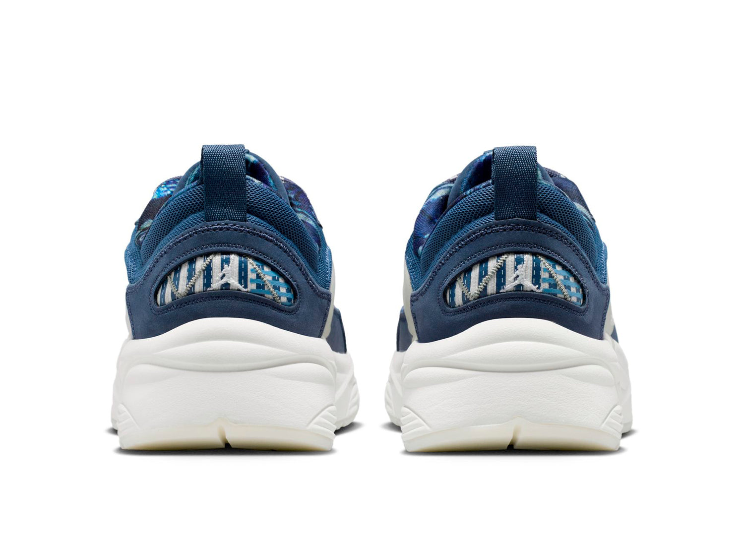 Women's Jordan Sixty Plus Low in Sail / Metallic Silver — view 2