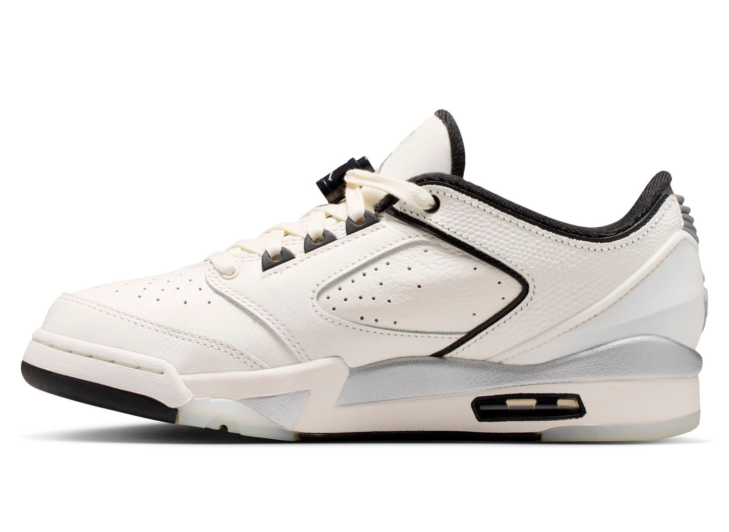 Women's Jordan Sixty Plus Low in Sail / Metallic Silver — view 3