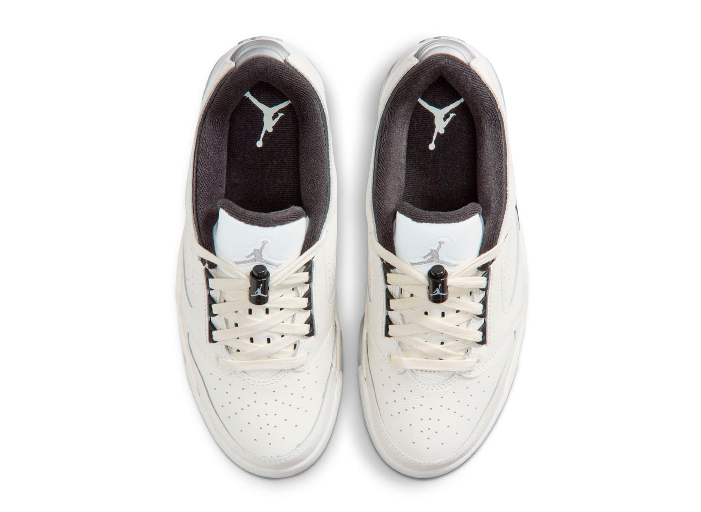 Women's Jordan Sixty Plus Low in Sail / Metallic Silver — view 4