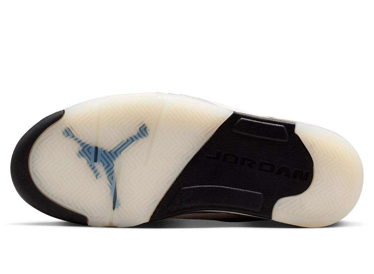 Women's Jordan Sixty Plus Low in Sail / Metallic Silver — view 5