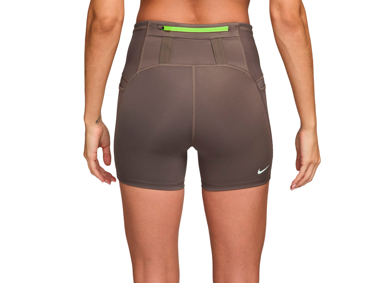 Women's Nike ACG Dri-FIT High Waisted 4" Trail Running Shorts in Ironstone — view 5