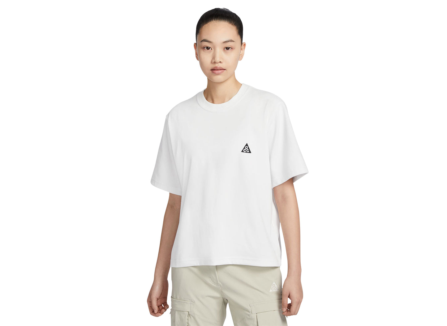Women's Nike ACG Short-Sleeve T-Shirt in Summit White — view 2