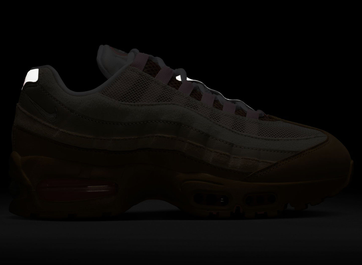 Women's Nike Air Max 95 Big Bubble in British Khaki — view 6
