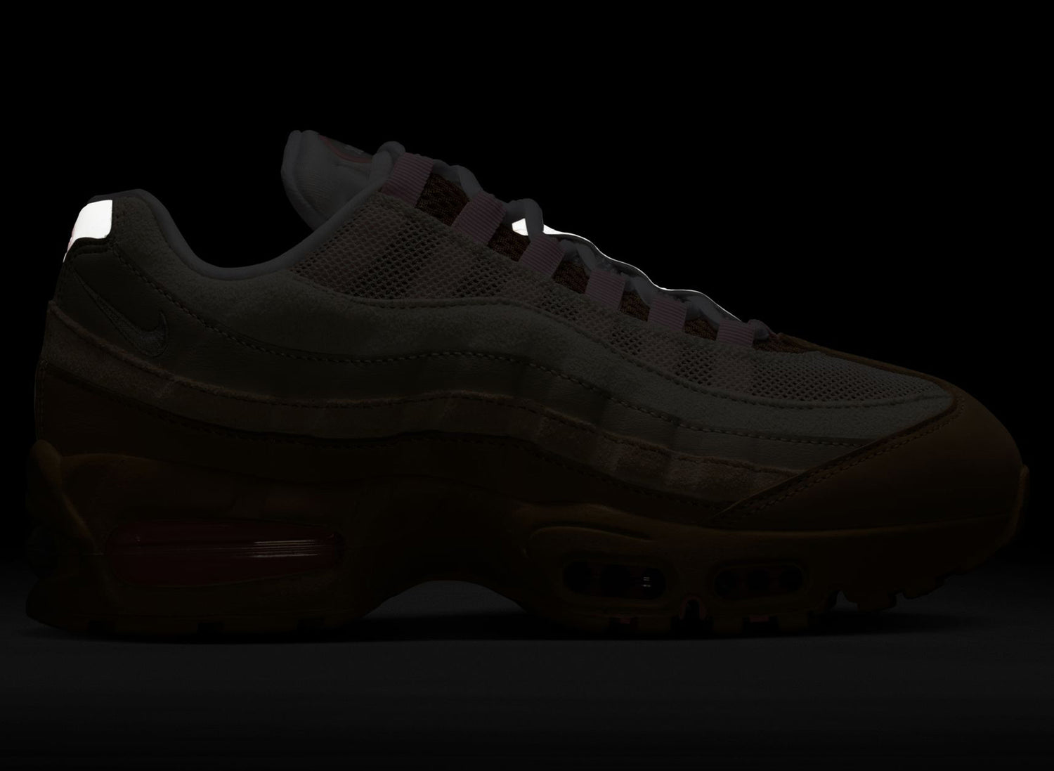 Women's Nike Air Max 95 Big Bubble in British Khaki — view 6