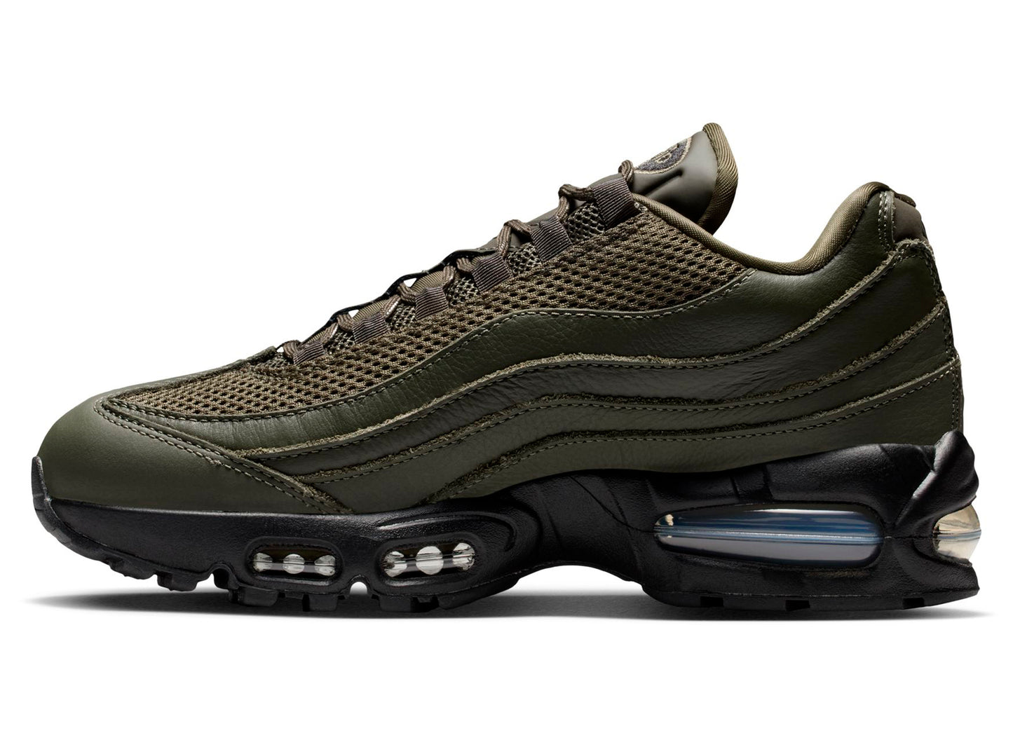 Women's Nike Air Max 95 Big Bubble in Cargo Khaki — view 3