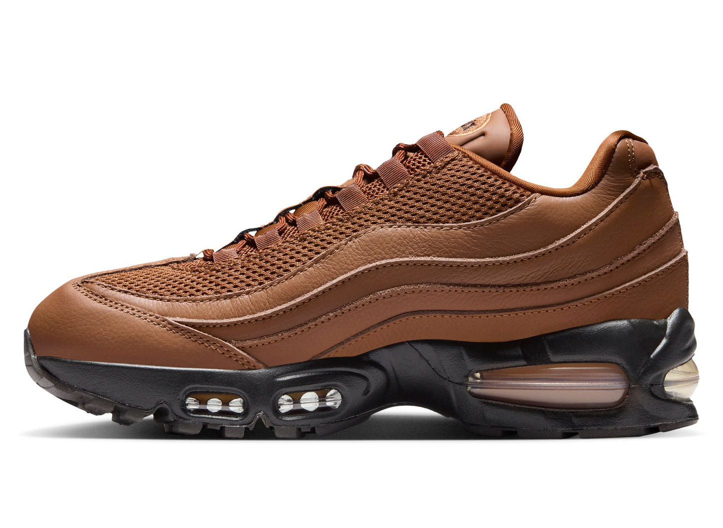 Women's Nike Air Max 95 Big Bubble in Light British Tan — view 3