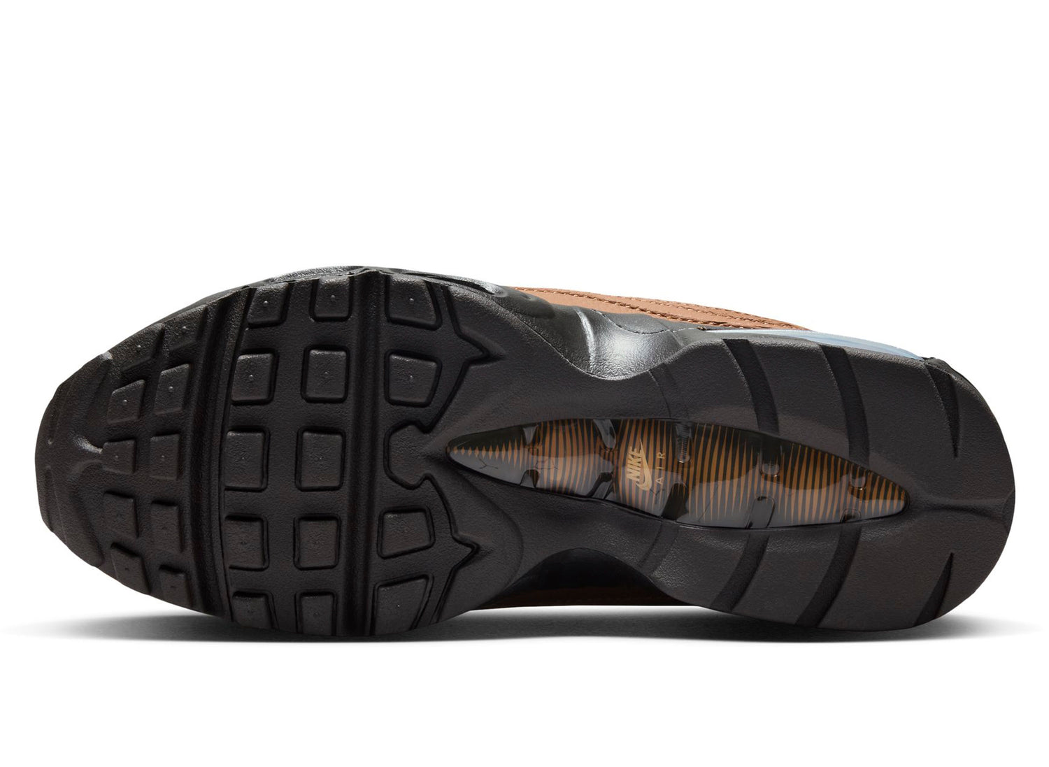 Women's Nike Air Max 95 Big Bubble in Light British Tan — view 5