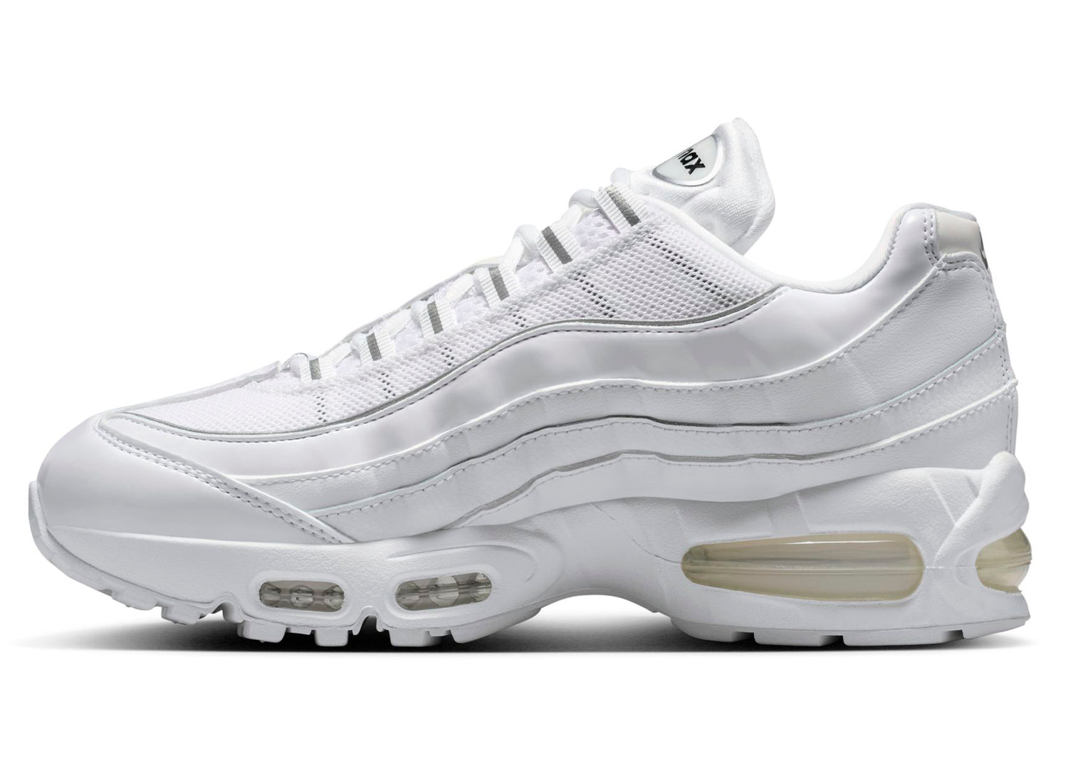 Women's Nike Air Max 95 Big Bubble Reflective in White — view 3