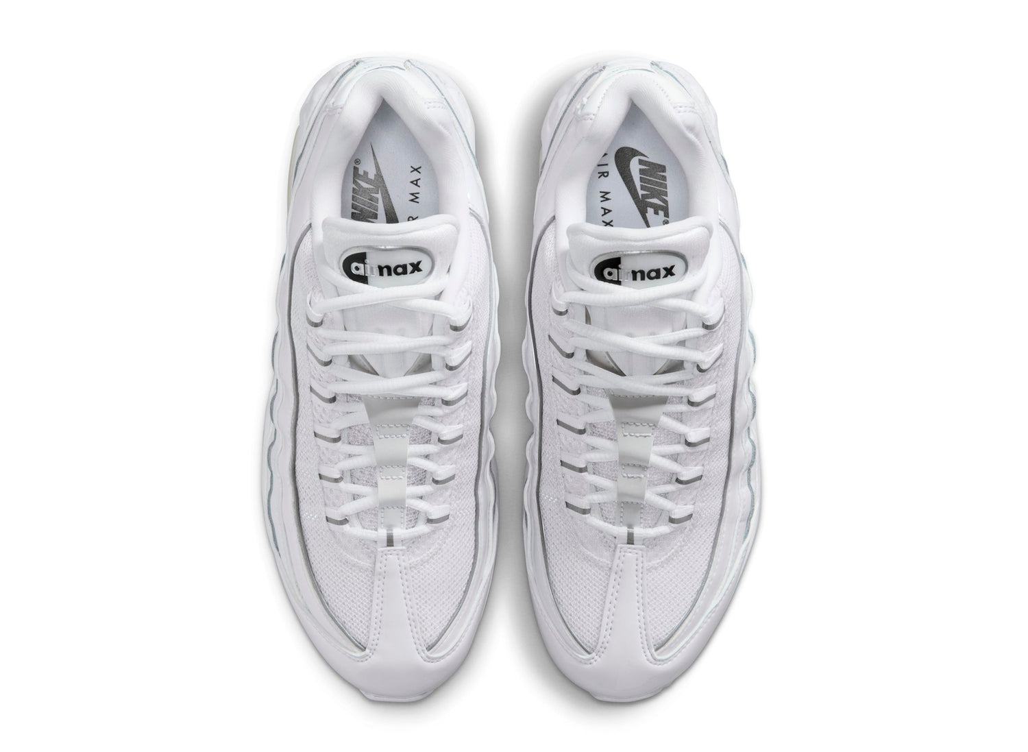 NIKE AIR MAX 95 BIG BUBBLE WHITE 美品 Women's Nike Air Max 95 Big Bubble Reflective in White – Oneness