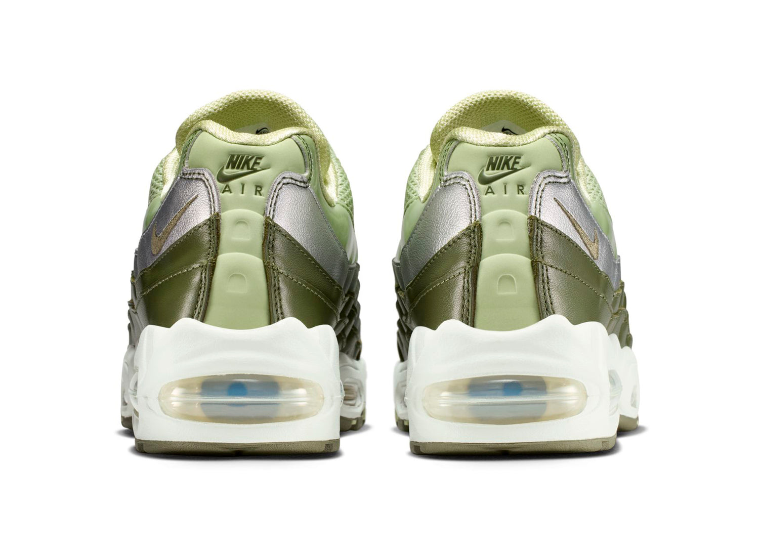 Women's Nike Air Max 95 Big Bubble SE in Olive Aura — view 2