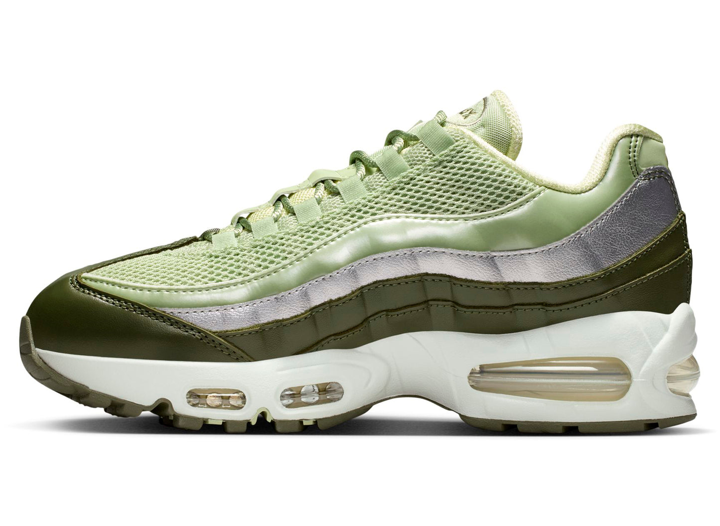 Women's Nike Air Max 95 Big Bubble SE in Olive Aura — view 3
