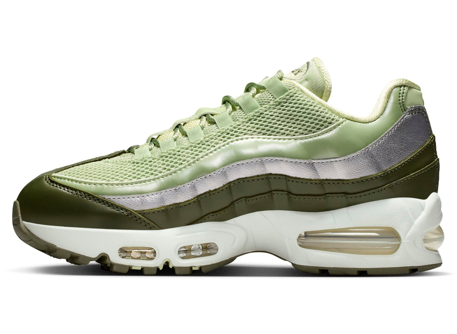 Women's Nike Air Max 95 Big Bubble SE in Olive Aura — view 3