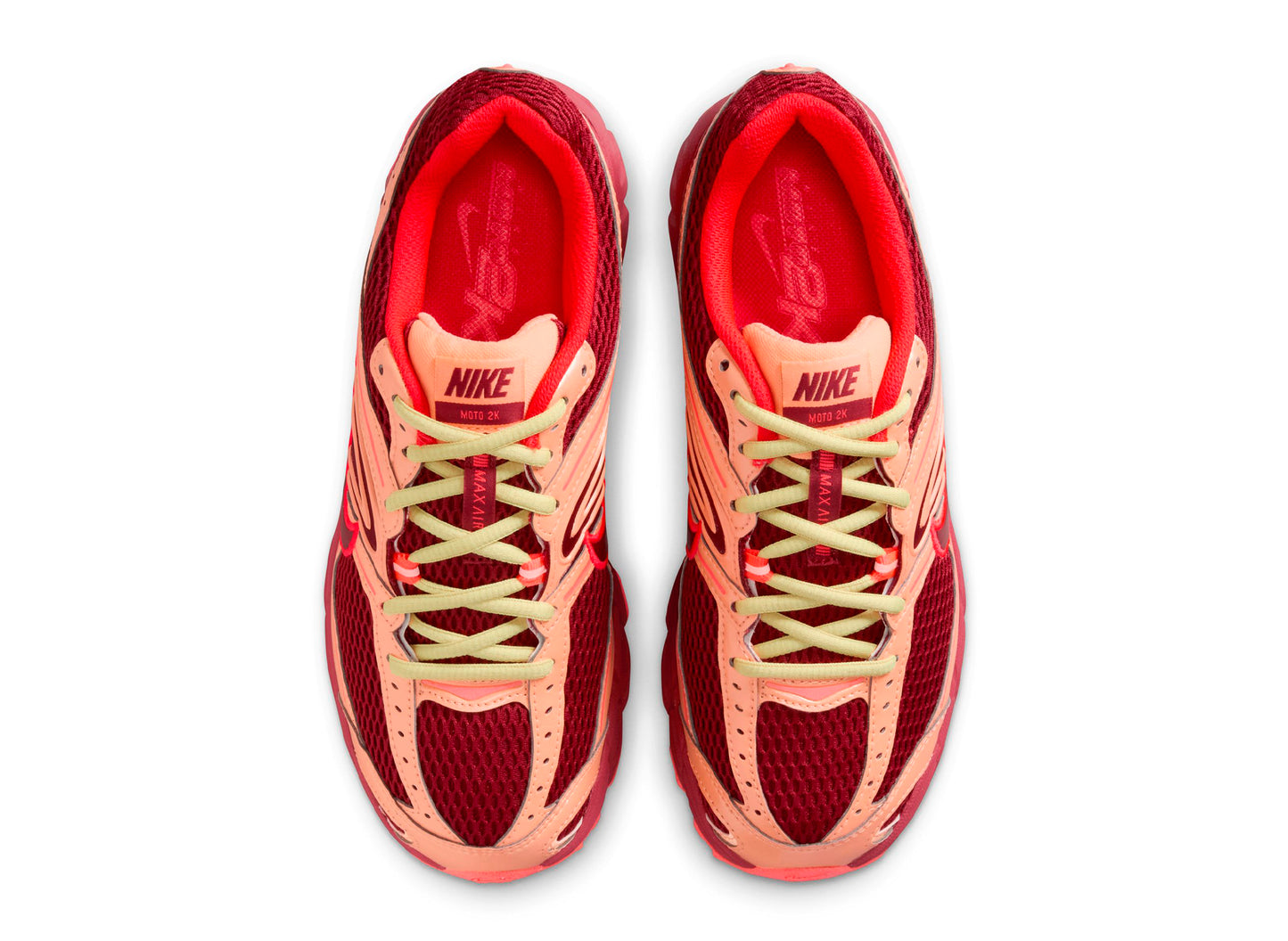 Women's Nike Air Max Moto 2K in Team Crimson — view 4