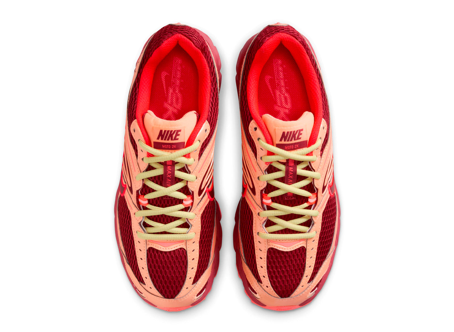 Women's Nike Air Max Moto 2K in Team Crimson — view 4