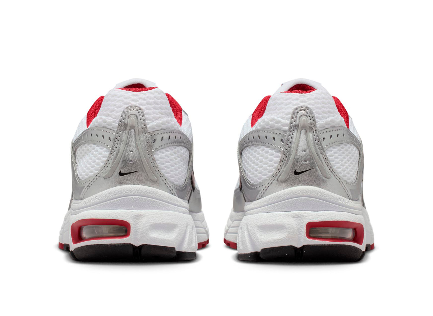 Women's Nike Air Max Moto 2K in White / Team Crimson — view 2