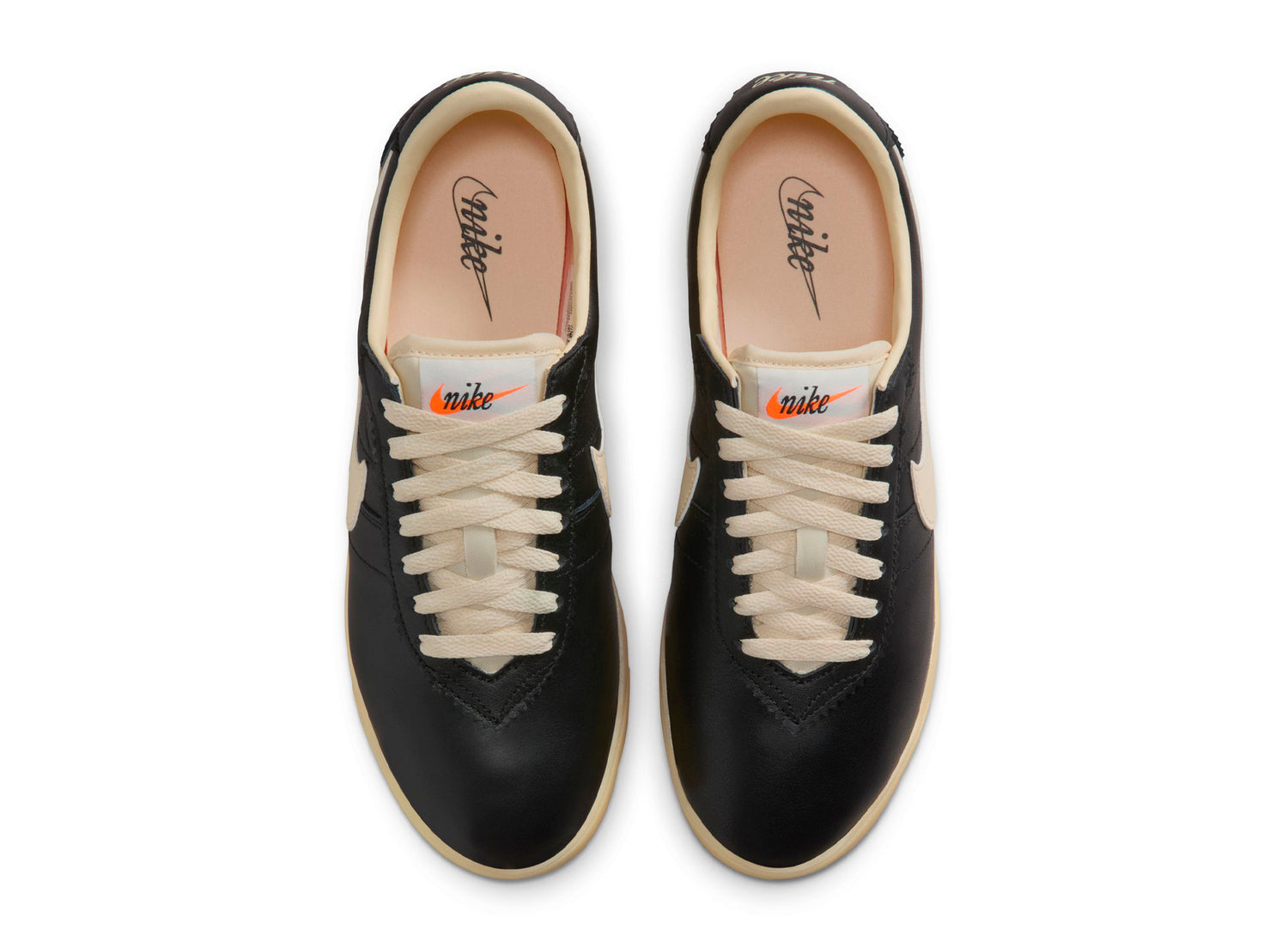 Women's Nike Astrograbber Leather in Black — view 4