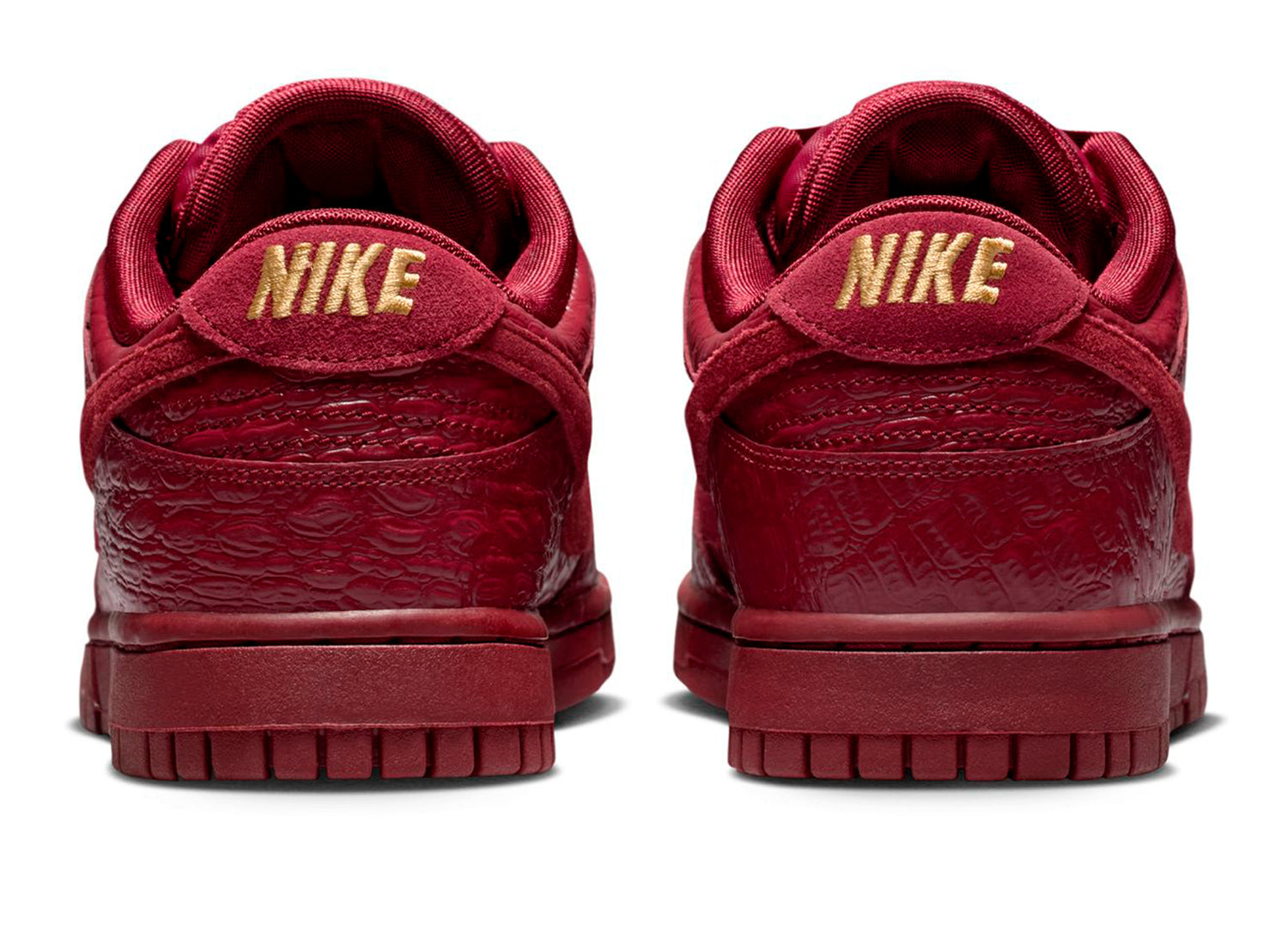 Women's Nike Dunk Low SS in Team Red — view 2