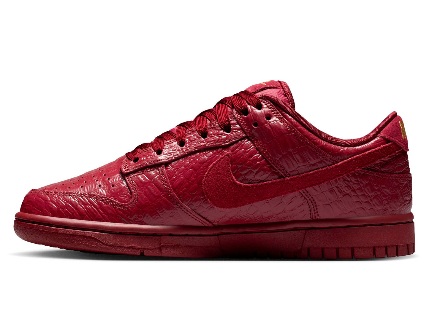 Women's Nike Dunk Low SS in Team Red — view 3