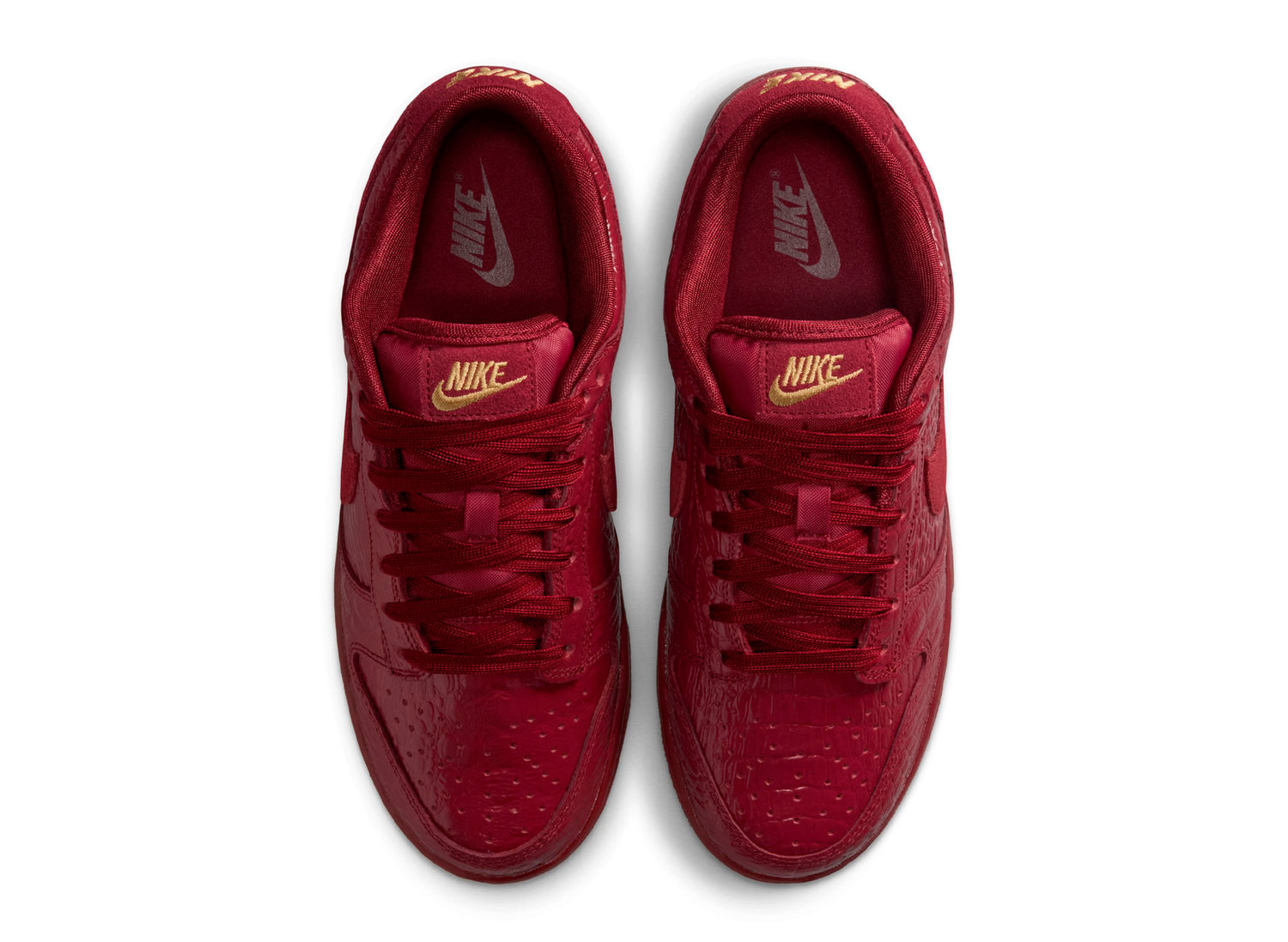 Women's Nike Dunk Low SS in Team Red — view 4