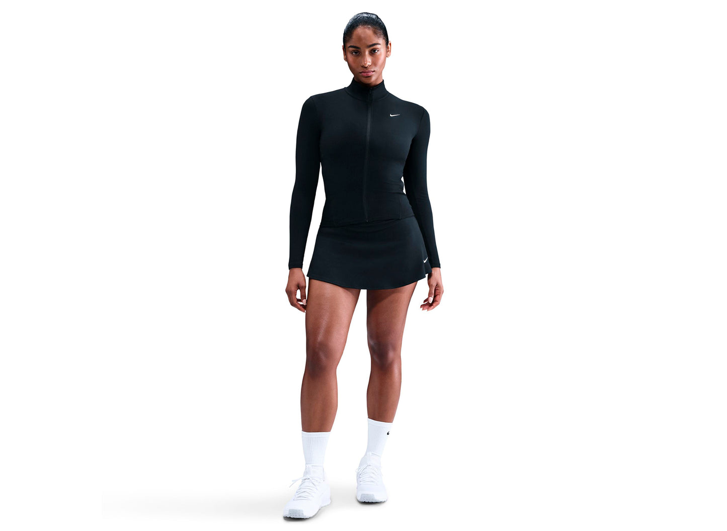 Women's Nike One Fitted Dri-FIT Full-Zip Jacket — view 2