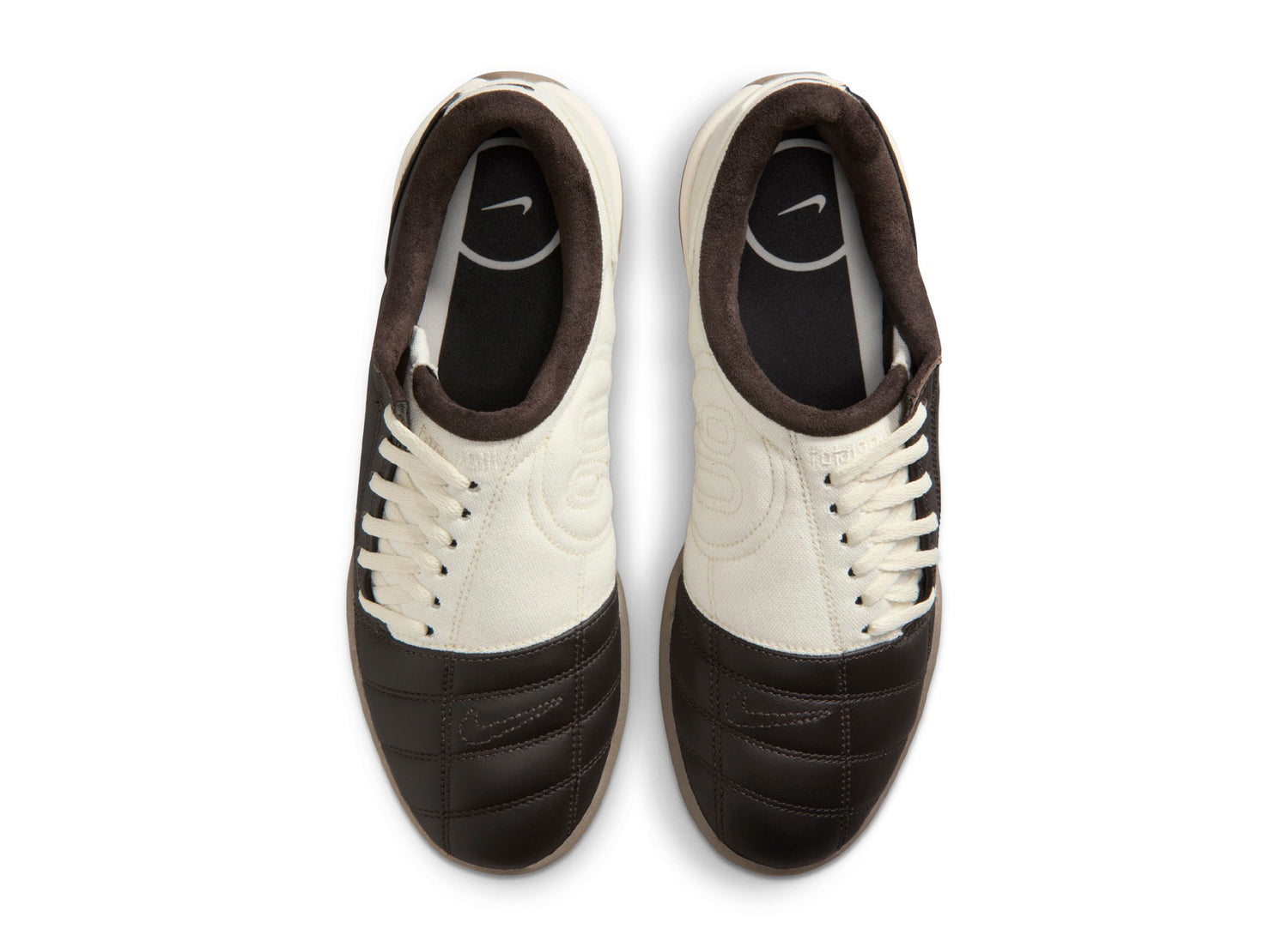 Women's Nike Total 90 in Soft Pearl / Velvet Brown — view 4