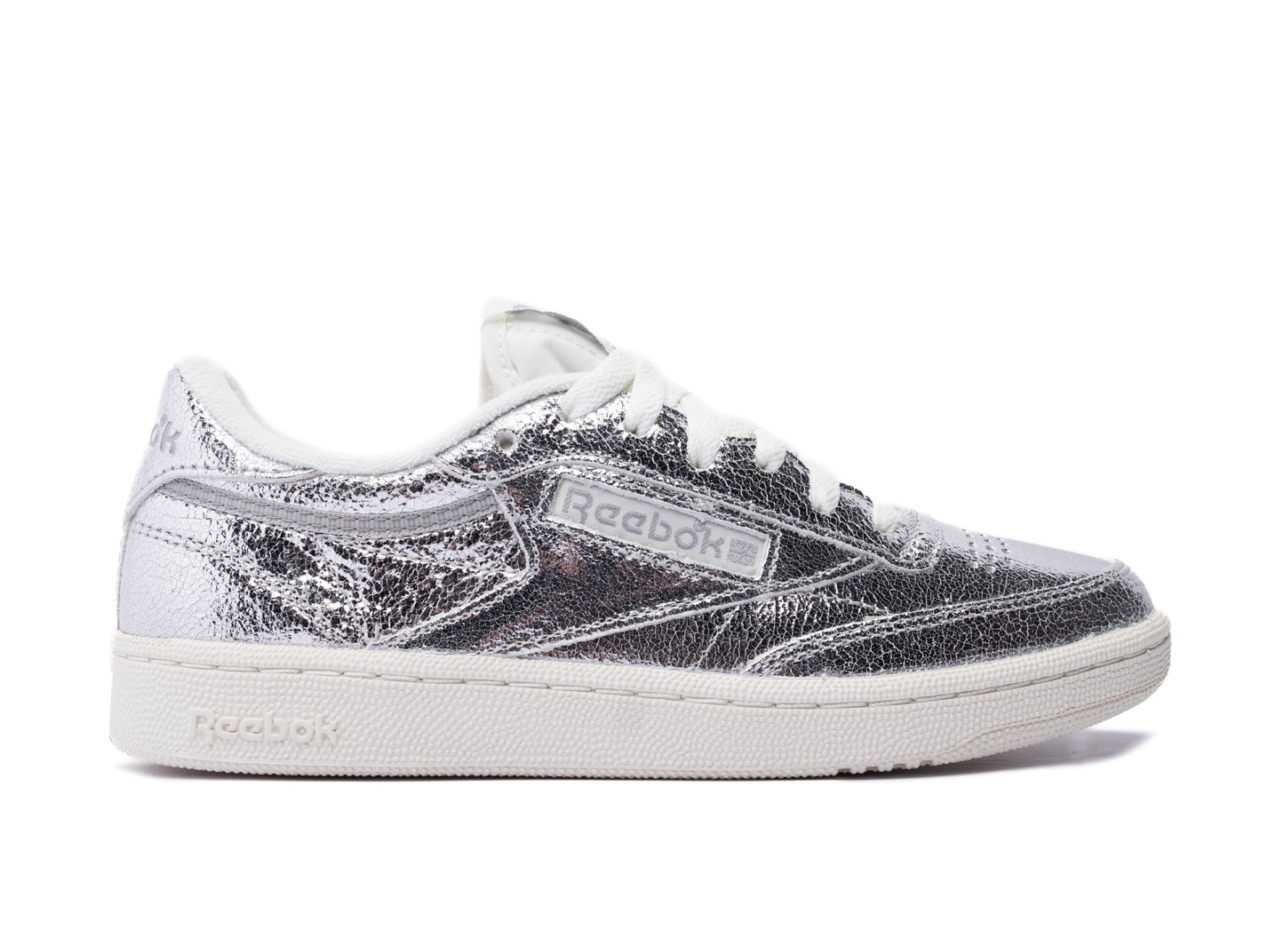 Women's Reebok Club C 85 in Silver / Chalk