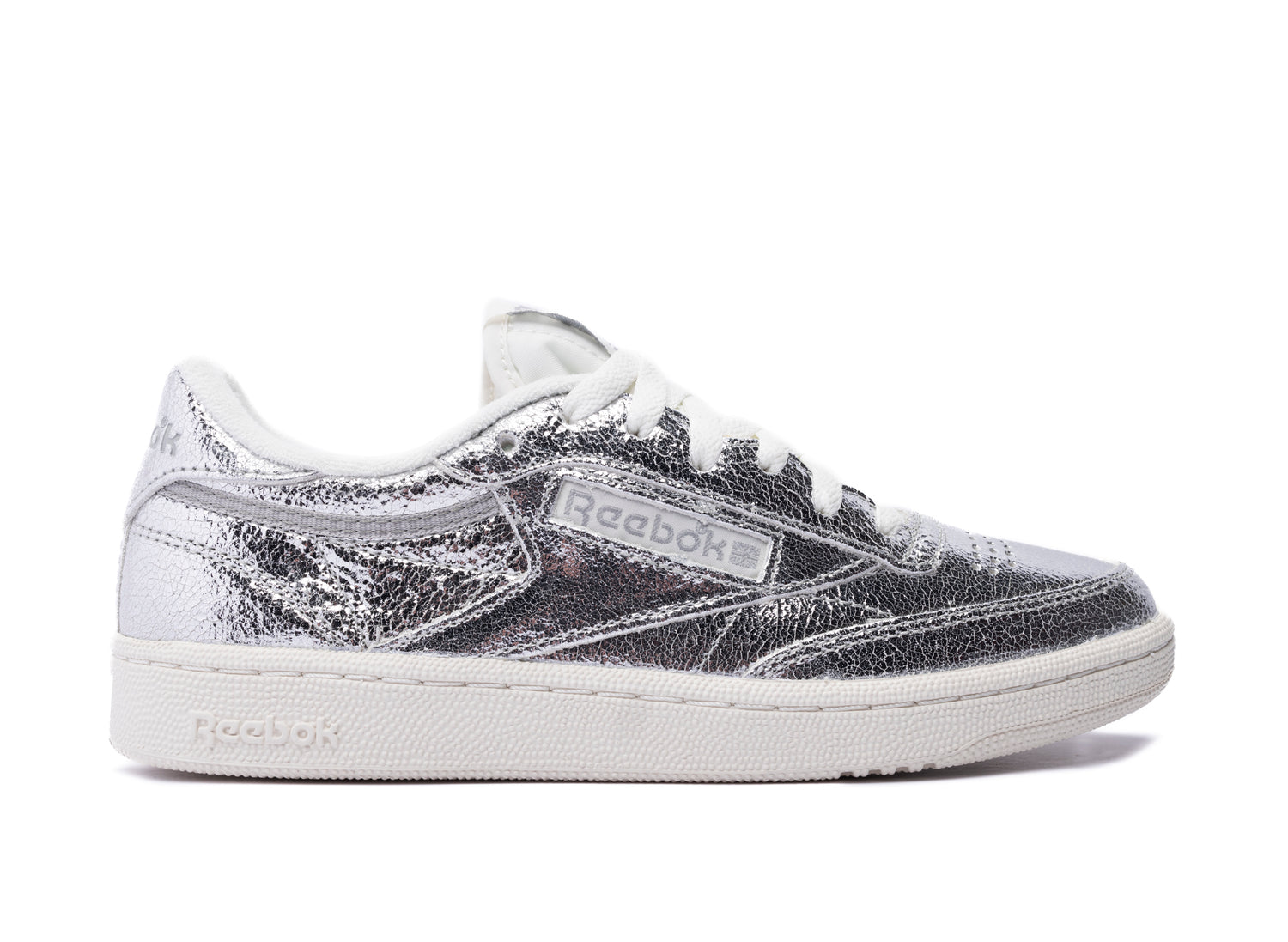 Women's Reebok Club C 85 in Silver / Chalk