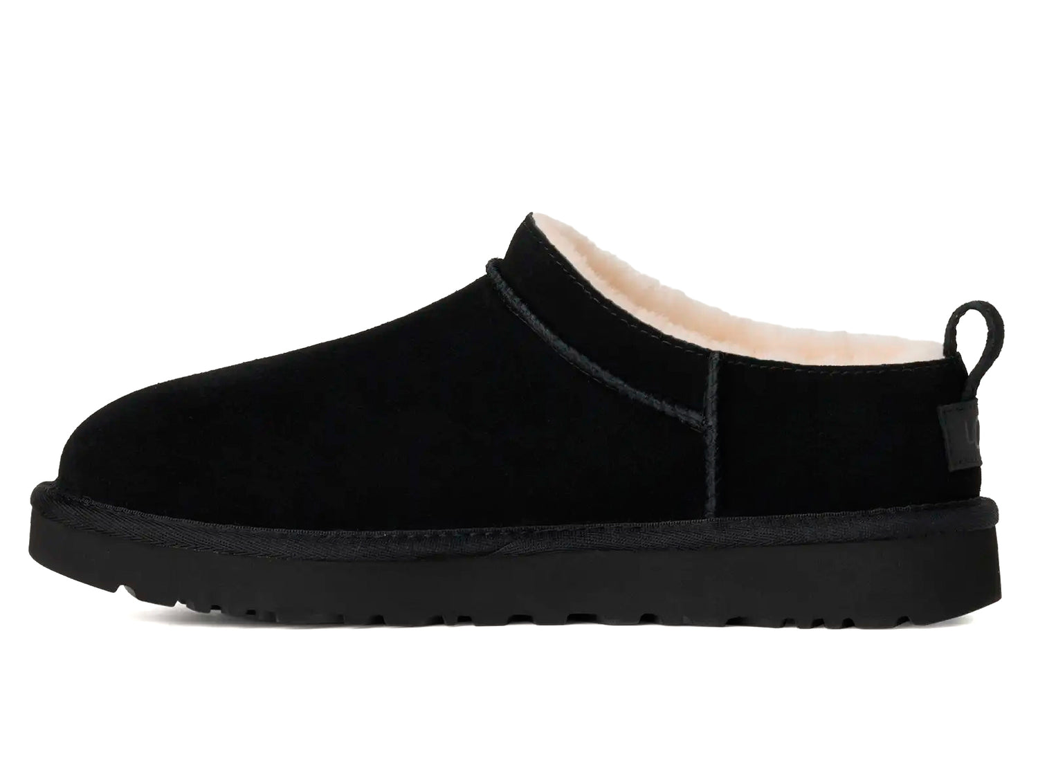 Women's Ugg Classic Micro in Black — view 3