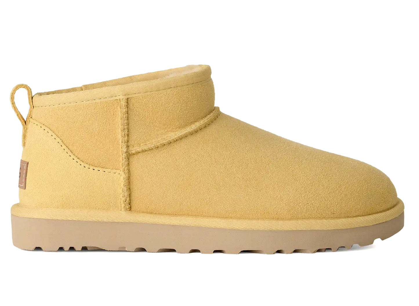 Women's Ugg Classic Ultra Mini in Muted Mustard