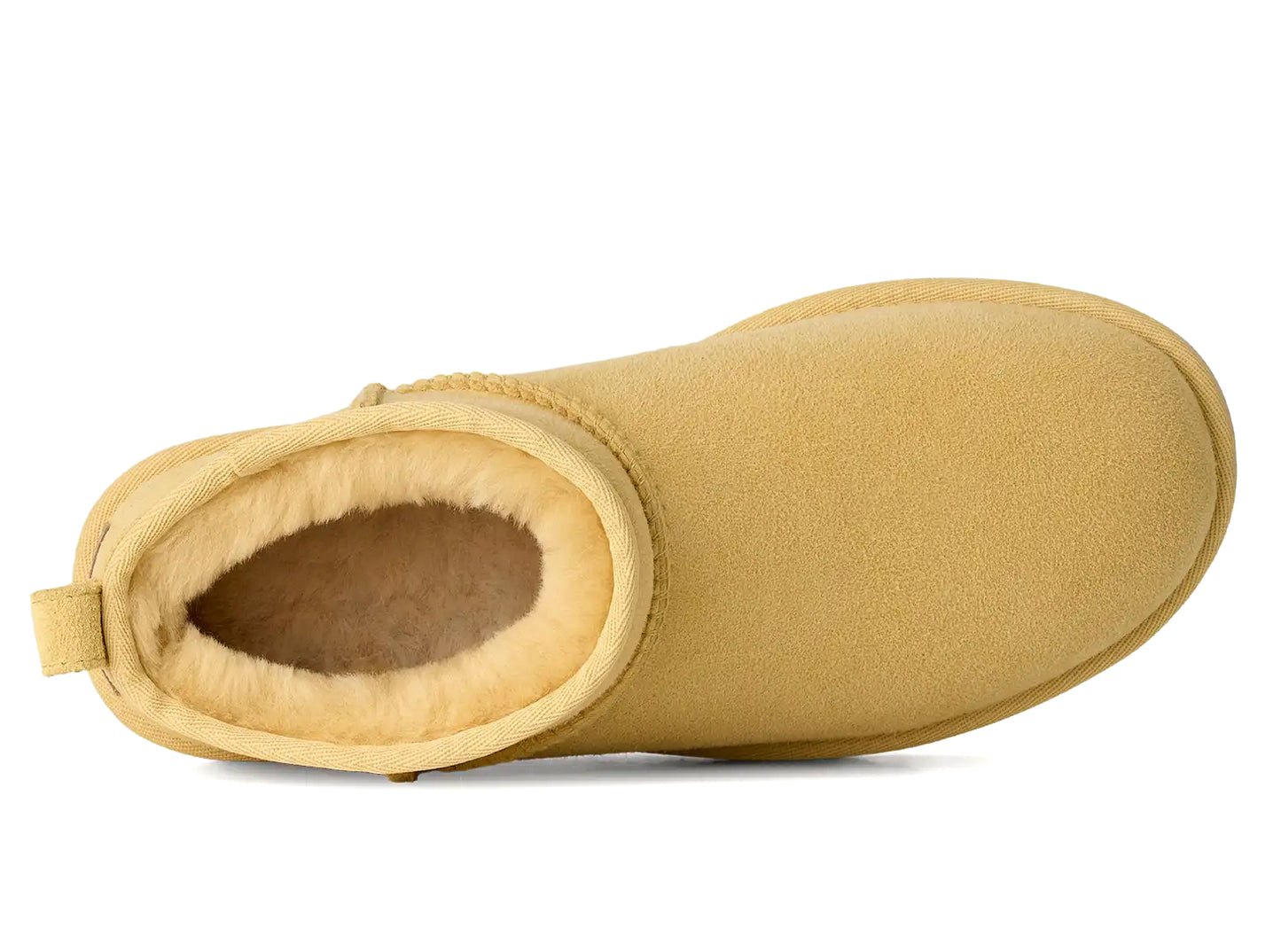 Women's Ugg Classic Ultra Mini in Muted Mustard — view 4