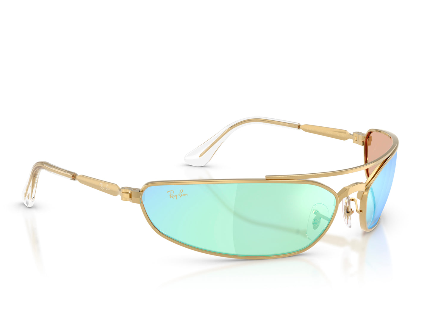 Ray Ban x A$AP Rocky Pinnacle Metal Arista Frame w/ Light Grey Mirror Blue