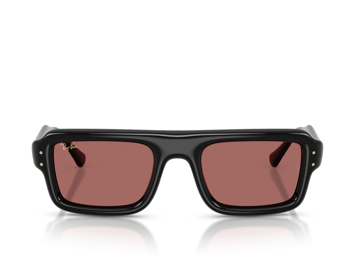 Ray Ban A$AP Rocky Flacko Puffer Sunglasses in Black w/ Dark Violet