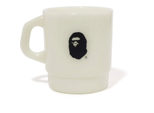 A Bathing Ape Ape Head Glow in the Dark Stacking Mug in Green