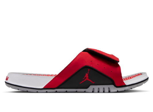 Jordan Hydro IV Retro Slides in Fire Red