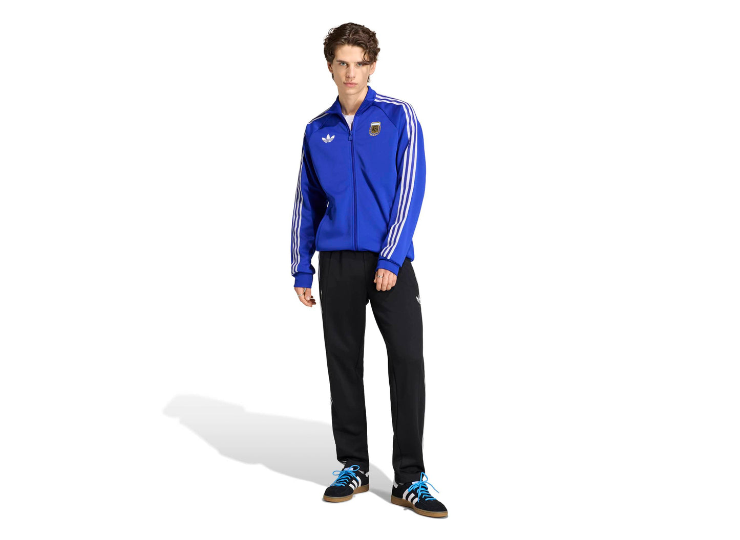 adidas argentina tracksuit アルゼンチン代表　上下 adidas Originals Argentina 2006 Away Track Top -Dark Blue - Mens